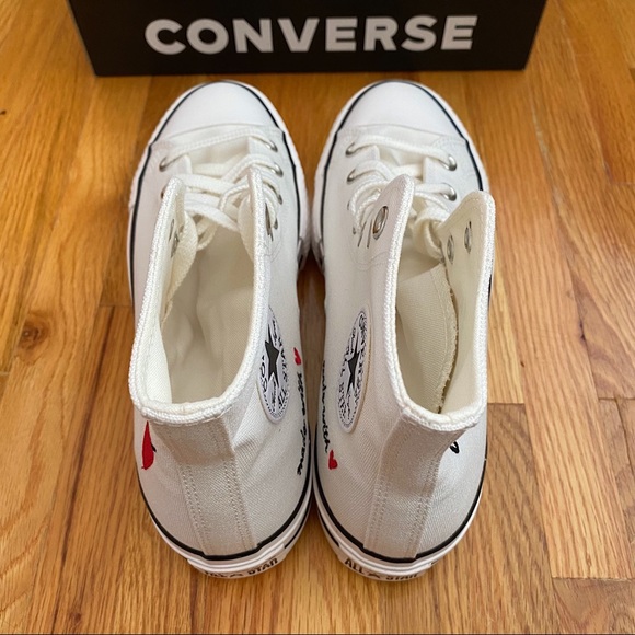 Rare Converse Chuck Taylor All Star Lift High Top Platform Women’s Sneakers - Picture 10 of 11